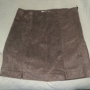 SHE+SKY Dark Beige Skirt